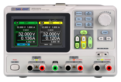 Siglent SPD3303X-E — front view