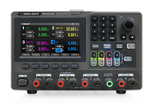 Siglent SPD4121X — front panel