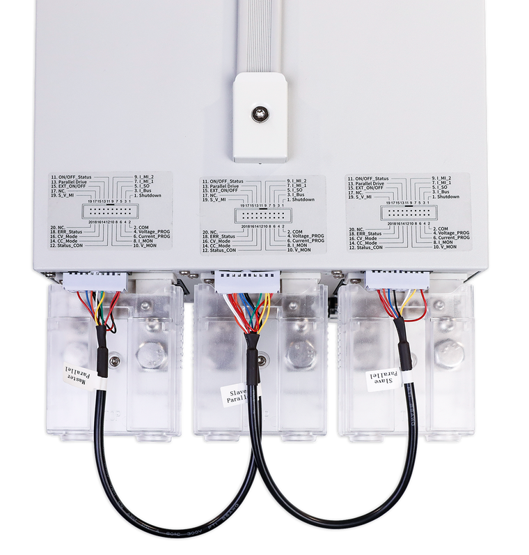 Series and parallel — scale to 320 V / 270 A