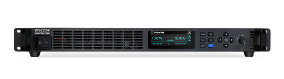 Siglent SPS6225X — Front panel