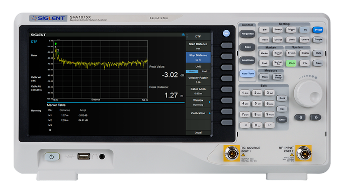 Siglent SVA1032X spectrum and vector network analyzer