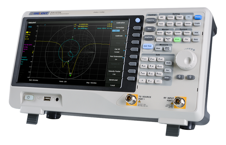 Two instruments in one: spectrum + VNA