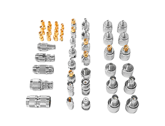 The 44 adaptors of the TekBox TBCAS1 laid out