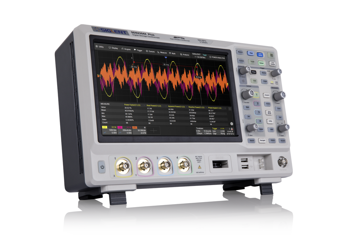 ☆SIGLENT/シグレント オシロスコープ SDS1202X-E/帯域幅200MHz
