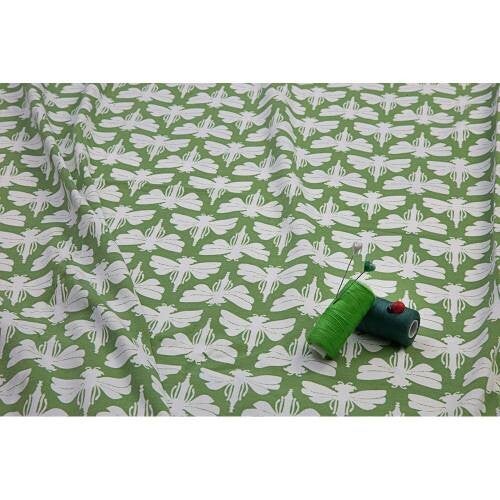 16,50EUR/m Jersey Maribell grün von LilaLotta