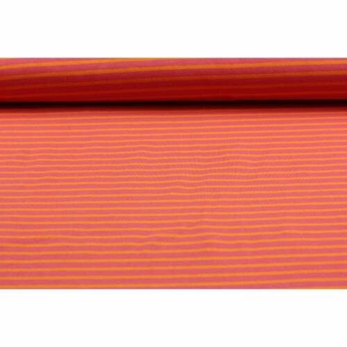 15,00EUR/m Streifenjersey pink-orange
