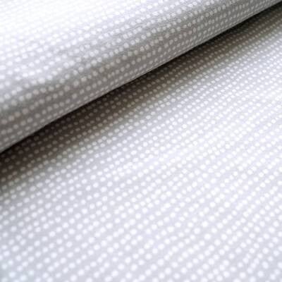 21,40EUR/m Jersey Dotted Line Stoffonkel Bio grau