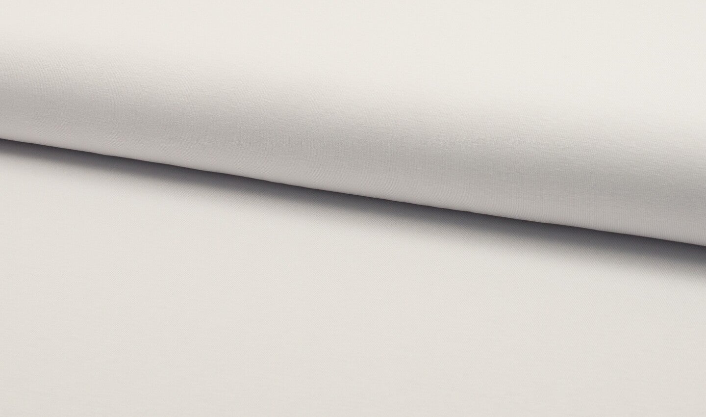 9,98EUR/m Viskosejersey uni weiß Kombistoff