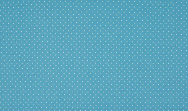 7,50EUR/m Baumwoll-Webware small dots in hellblau Punkte