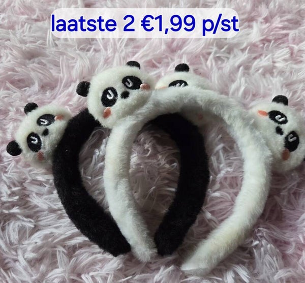 panda haarband