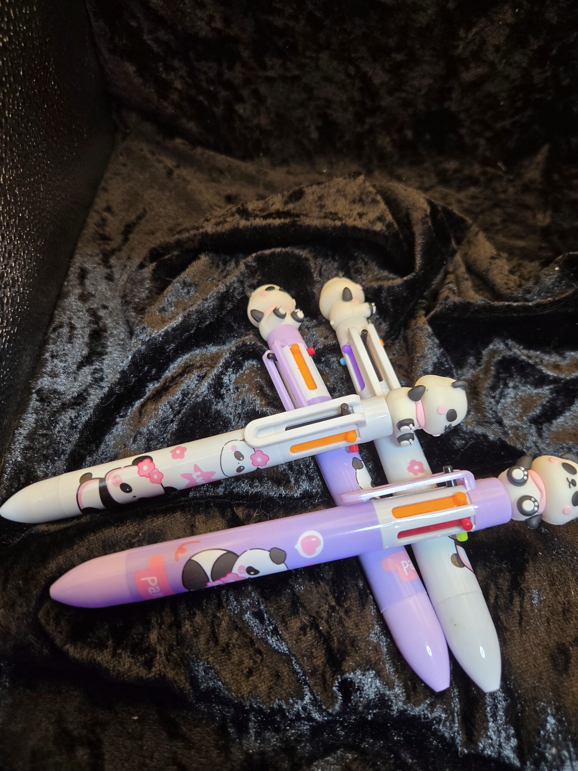 Panda meerkleurige gelpen