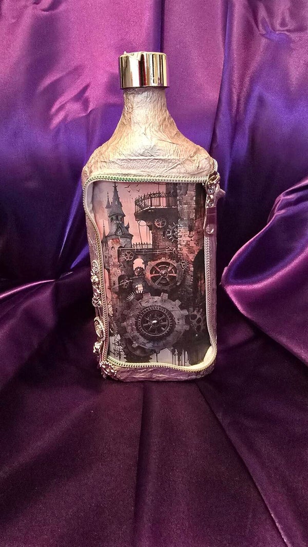 Flasche mit Mystic-Burg