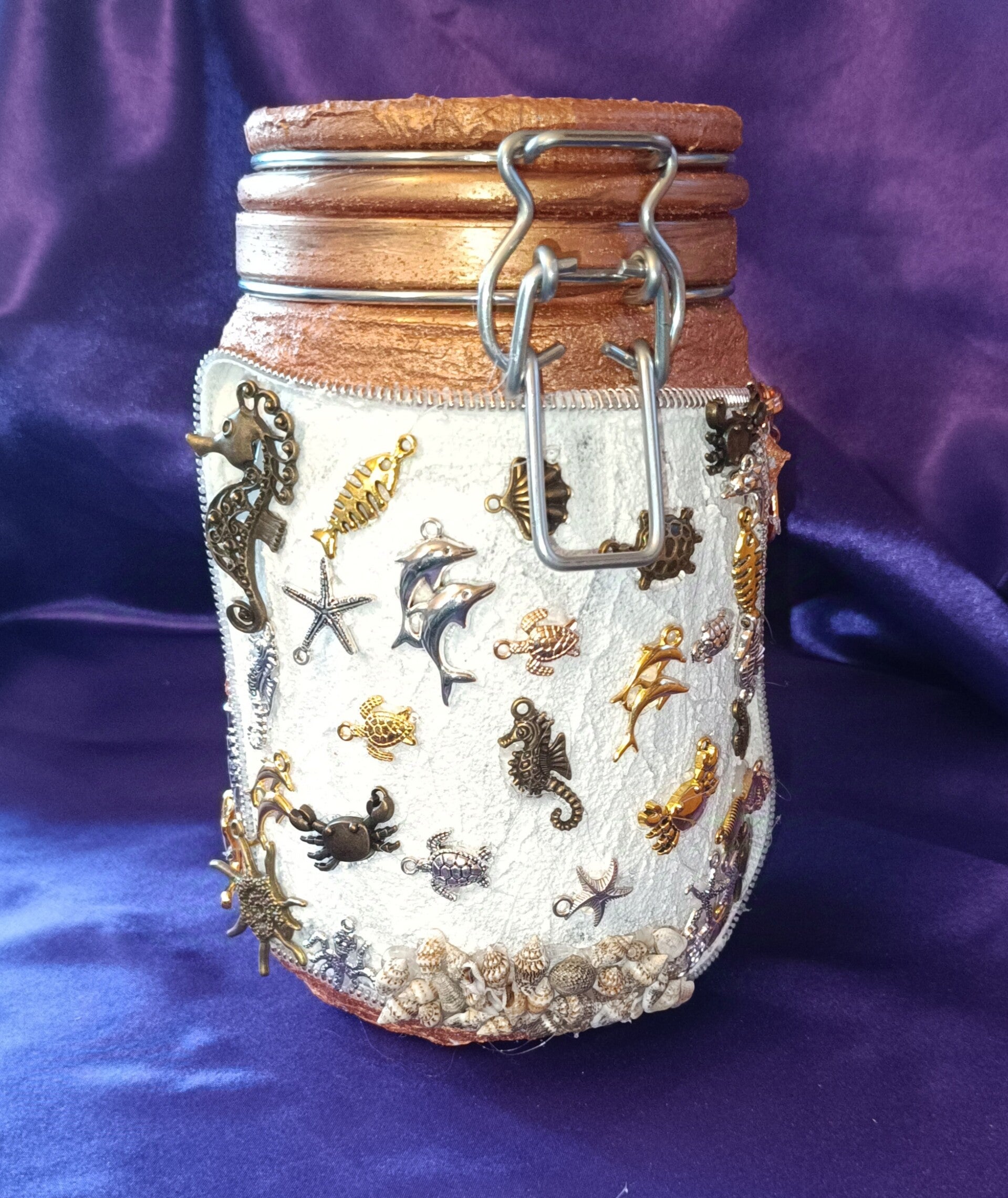 Drahtbügelglas, Strand