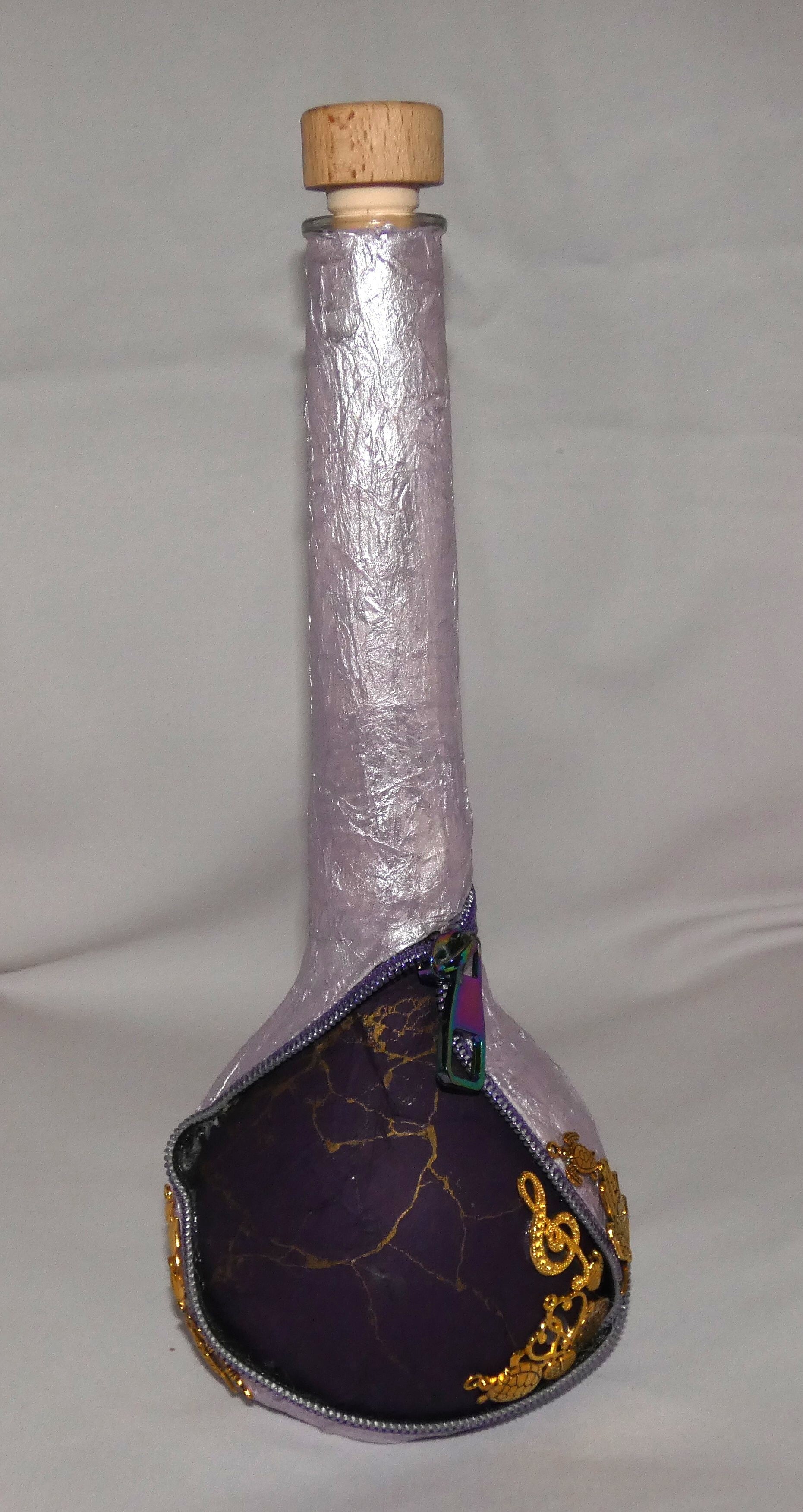 Aladdin-Flasche zartrosa/violett