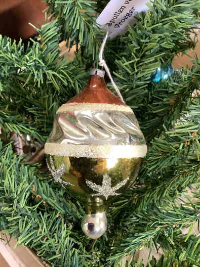 Oud ornament 9,5 cm