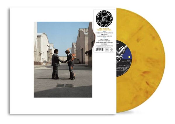Pink Floyd -  Wish You Were Here - 50th Anniversary - Yellow Flame Vinyl