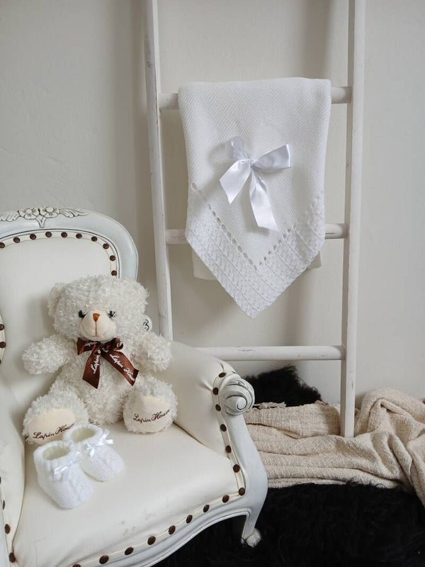 Doopdoek met brede rand