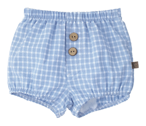 Luierbroekje geruit blauw