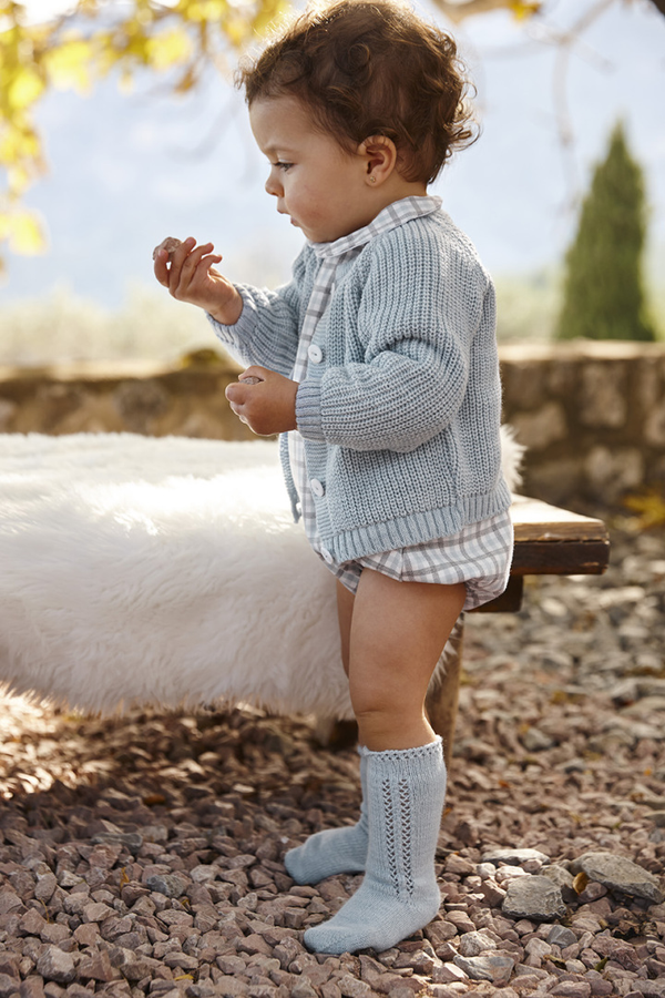 Juliana vest blauw