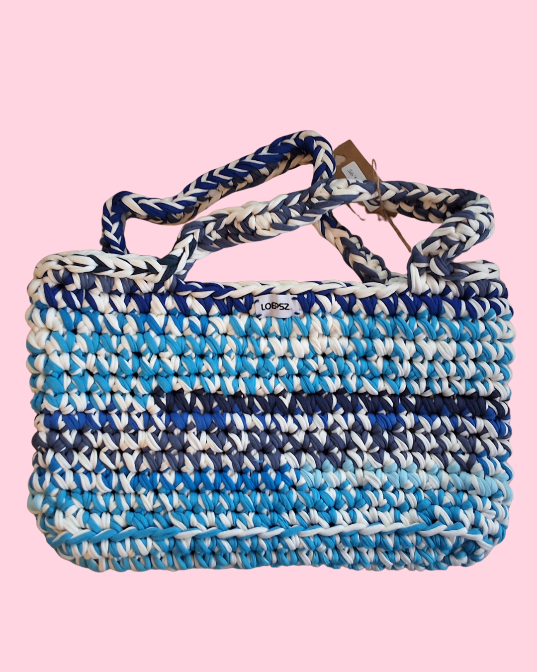 ZAYA. XL, blauw/wit