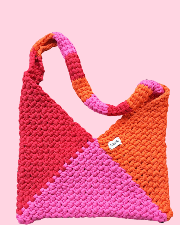 ZELI. oranje, rood, roze