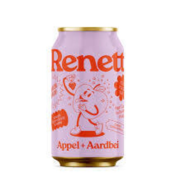 Appel + aardbei