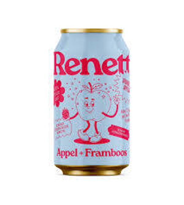 Appel + framboos