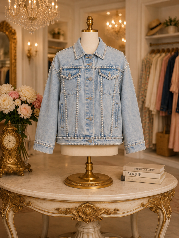 Darby patchwork dreams, denim jacket