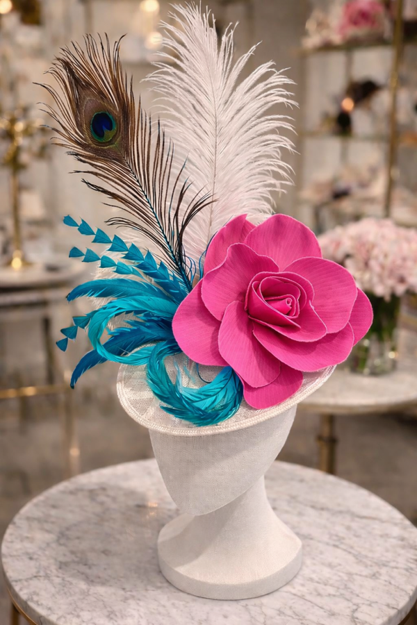 Blushing Teal Beauty