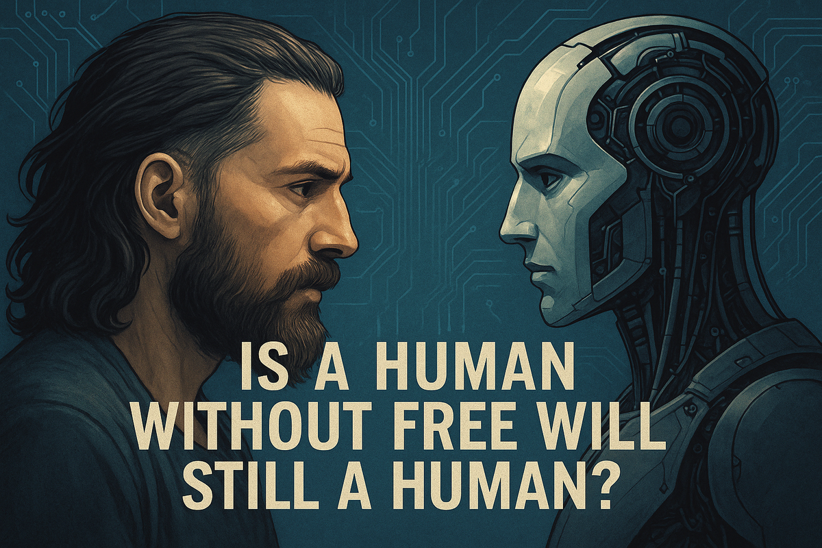 Is de mens zonder vrije wil nog wel mens? / Is a human still human ...
