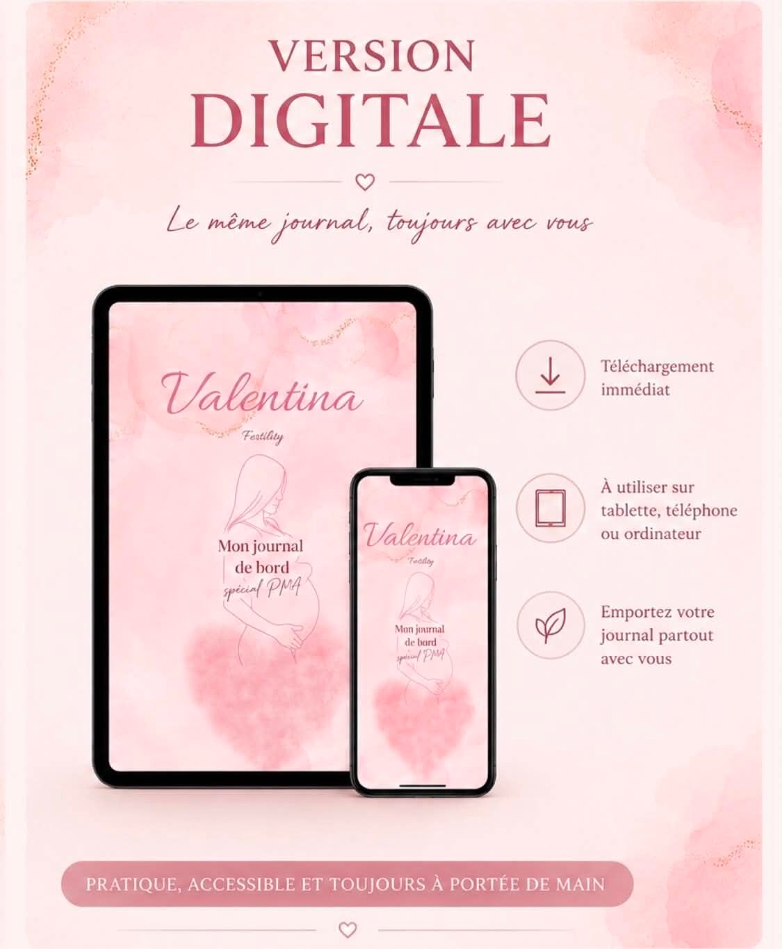 Journal de bord spécial PMA format digital