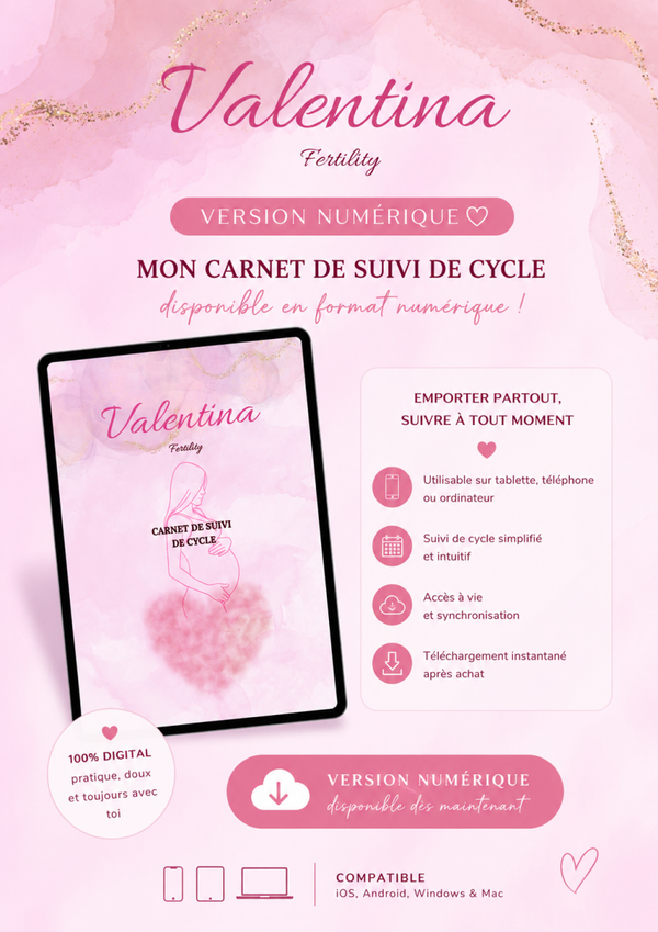 Carnet de suivi de cycle format digital