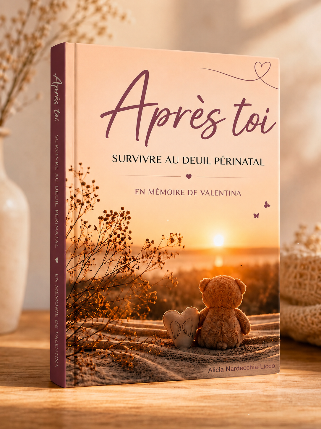 Après toi - Survivre au deuil périnatal | Livre de Alicia Nardecchia-Licco fondatrice de Valentina Fertility