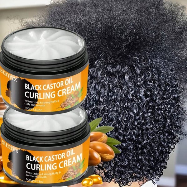 Krullen creme van Castor olie