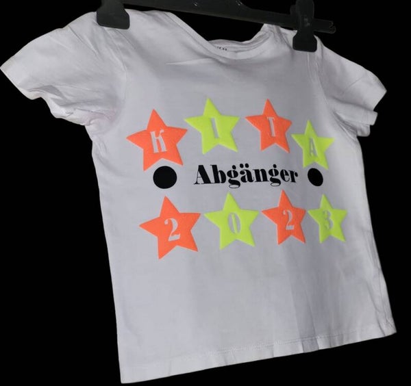 Geburtstag / Einschulung / Kita T-Shirts Personalisiert