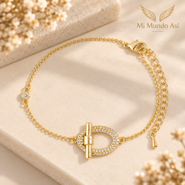Pulsera, enlace delicado