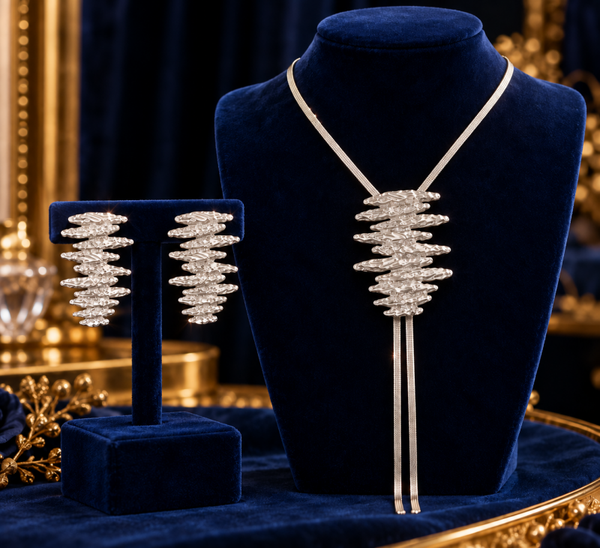 Collar ecos de plata