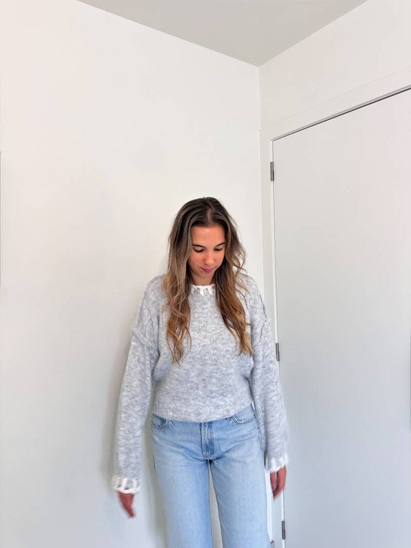 Cosy fall sweater grey