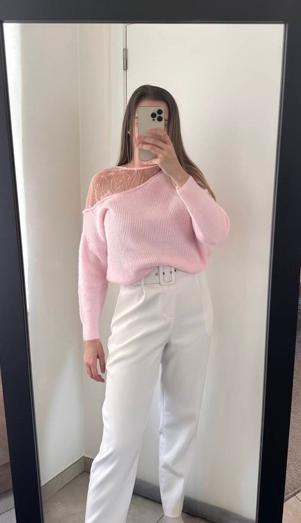 Sophia sweater pink