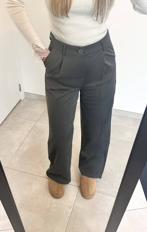 Grey basic pants