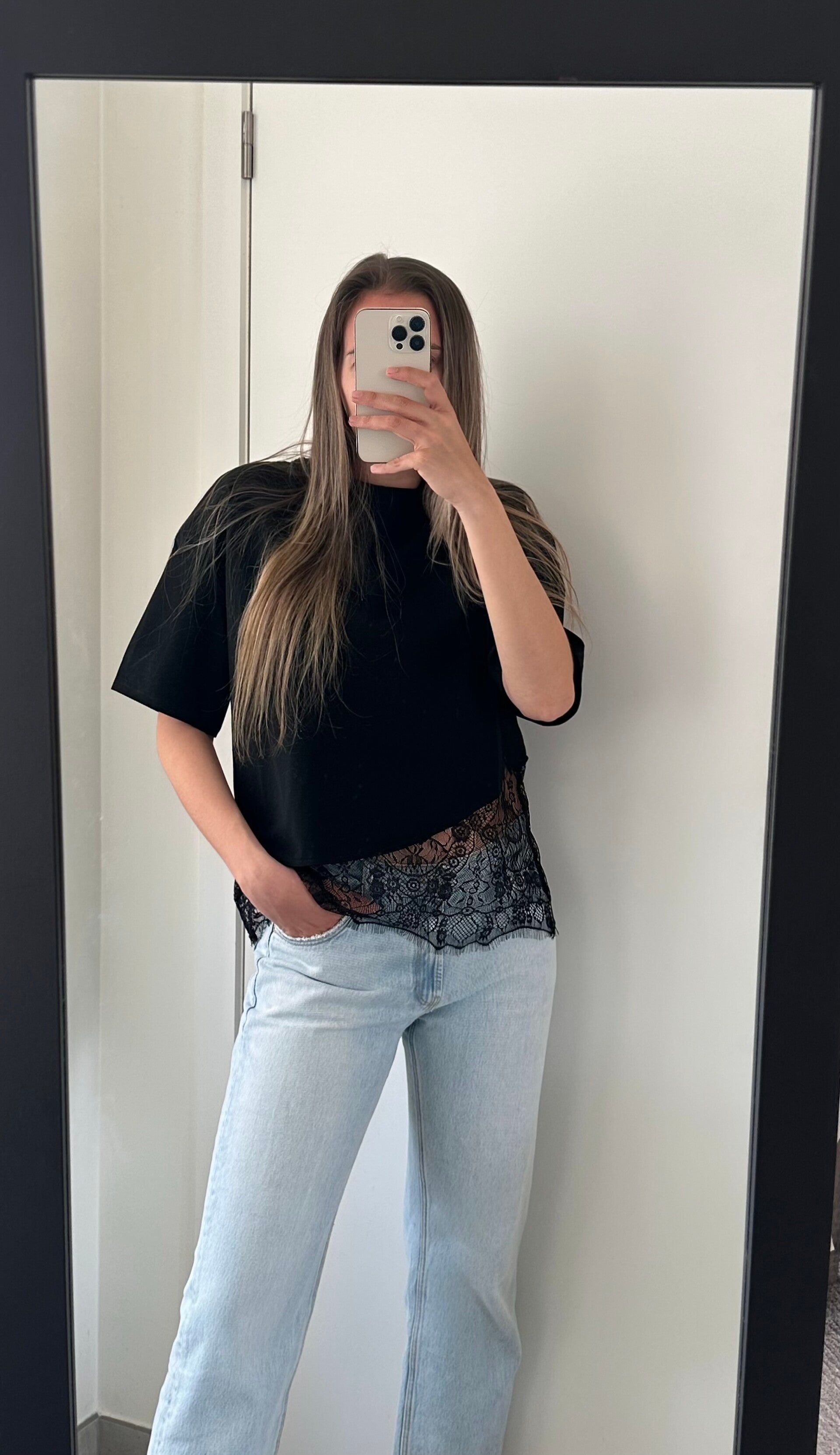 Juliette lace shirt