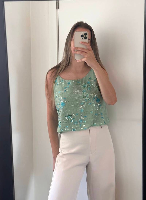 Ibiza top green