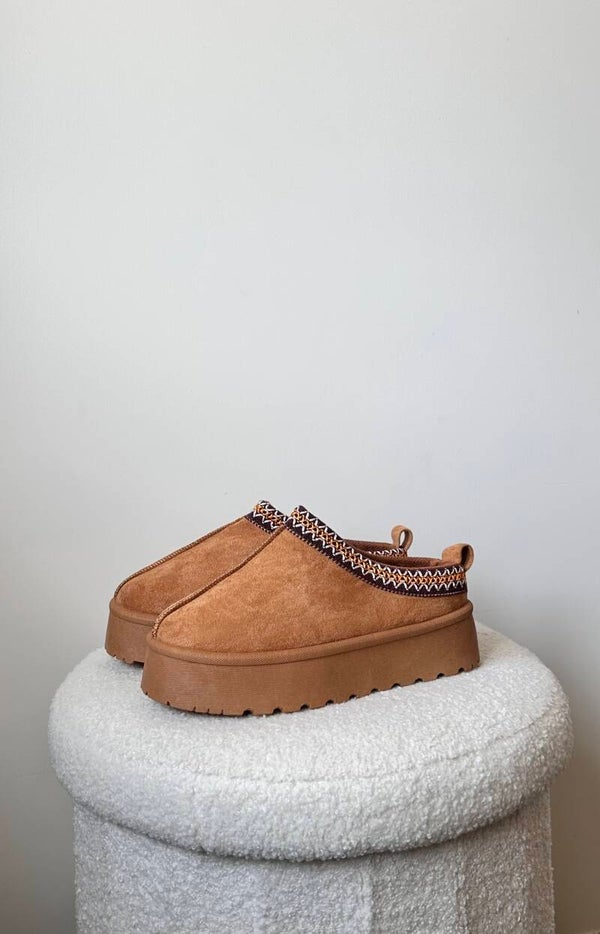 UGG geïnspireerde schoenen Camel