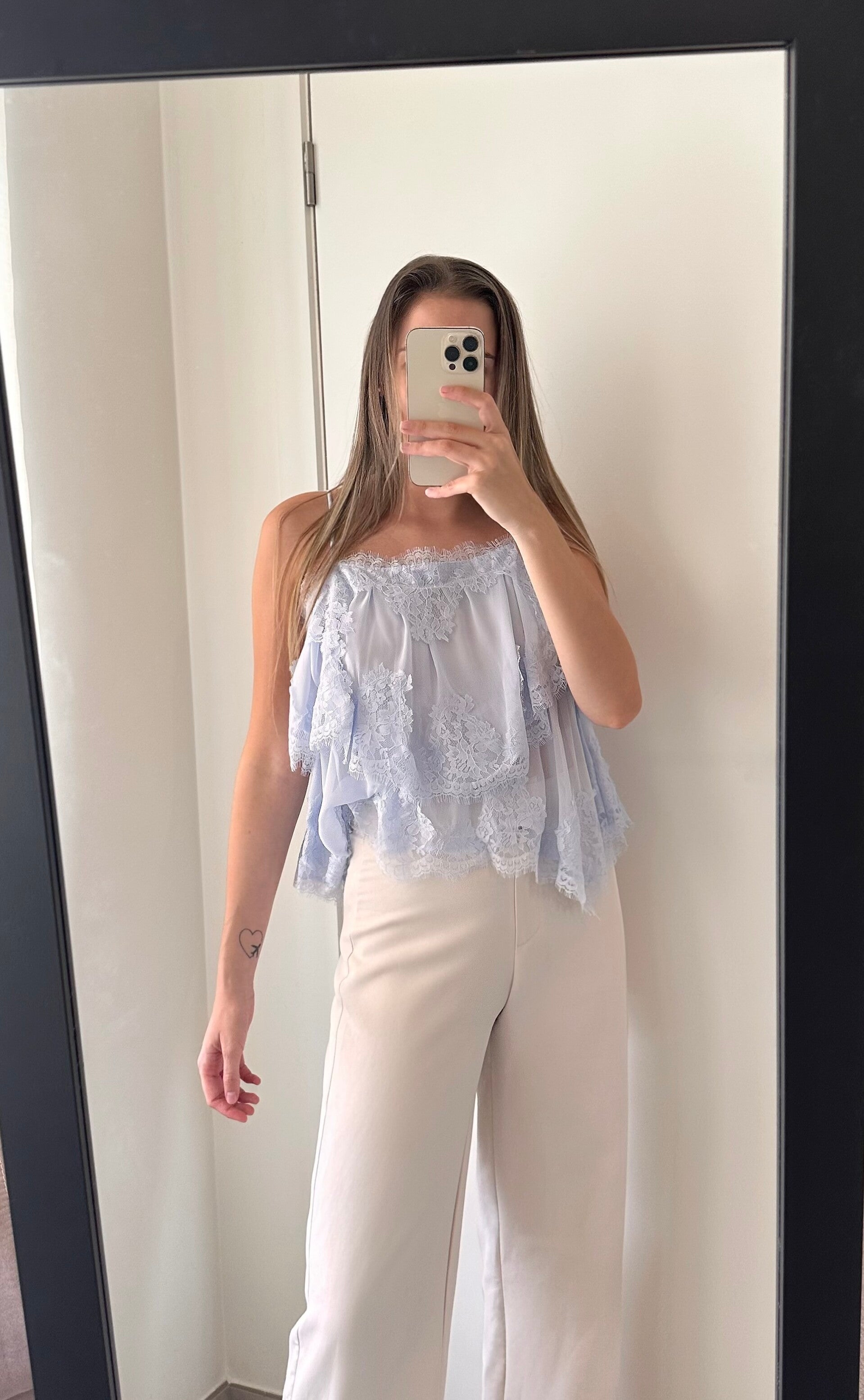 Marianne top babyblue