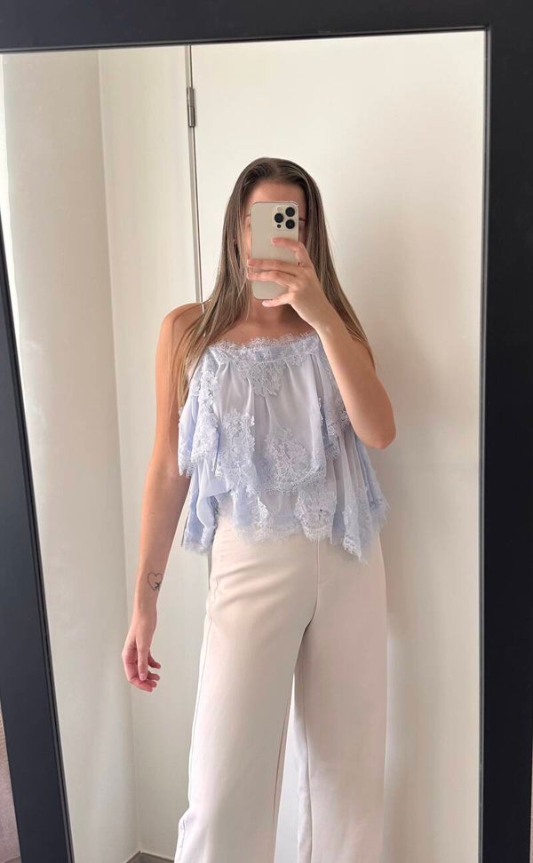 Marianne top babyblue