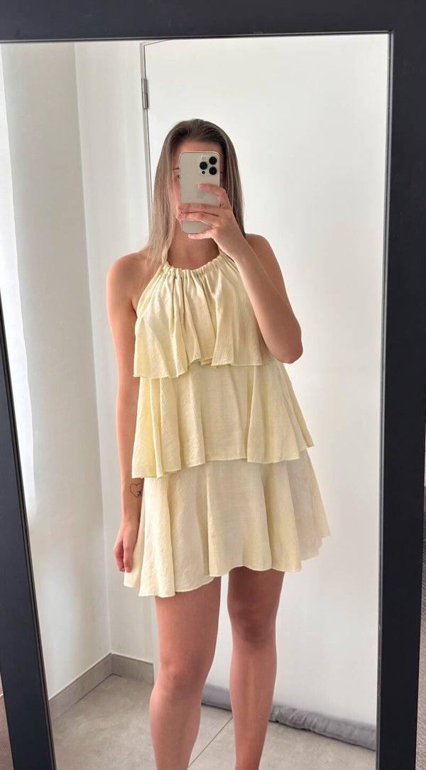 Céline dress butteryellow