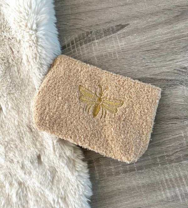 Toilettasje teddy beige