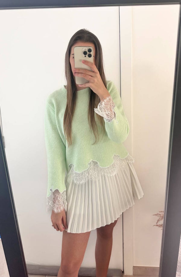 Chloé lace sweater