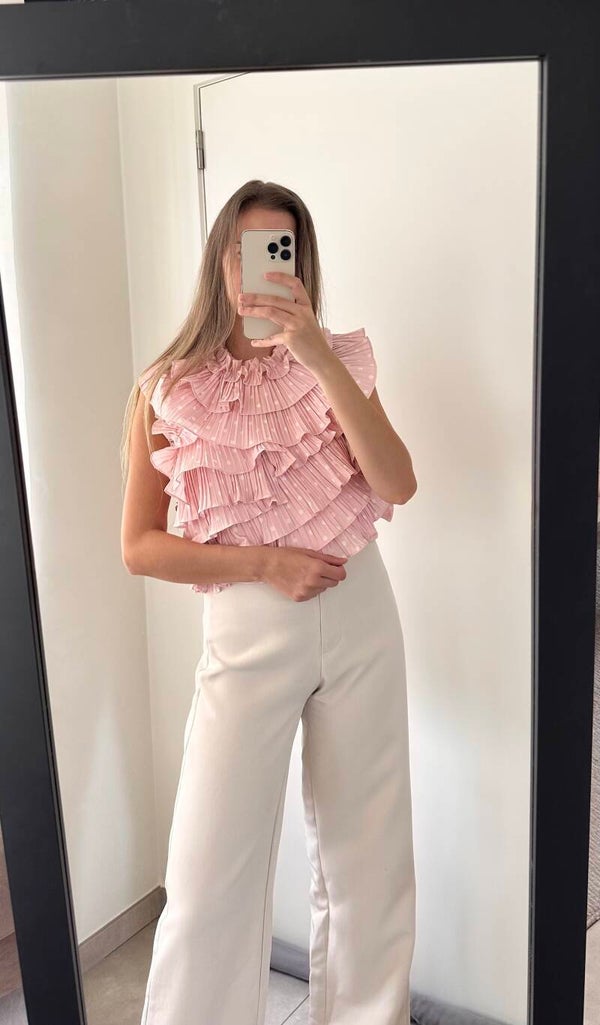 Mila summer top pink