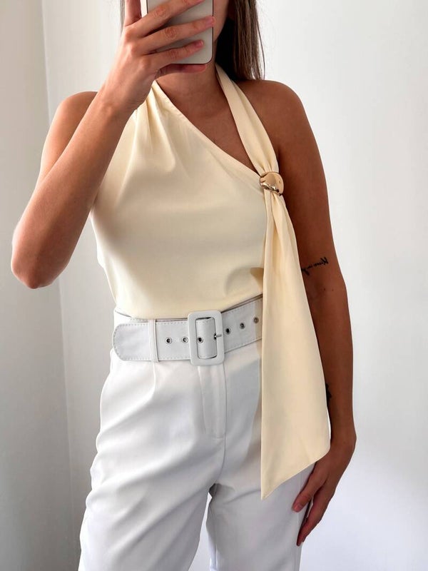 Céline top butteryellow